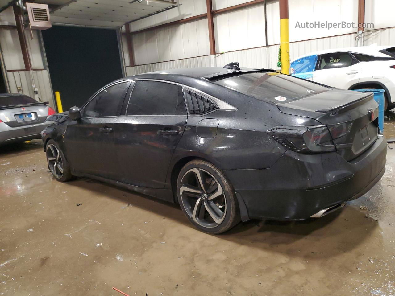 2019 Honda Accord Sport Black vin: 1HGCV1F32KA099621