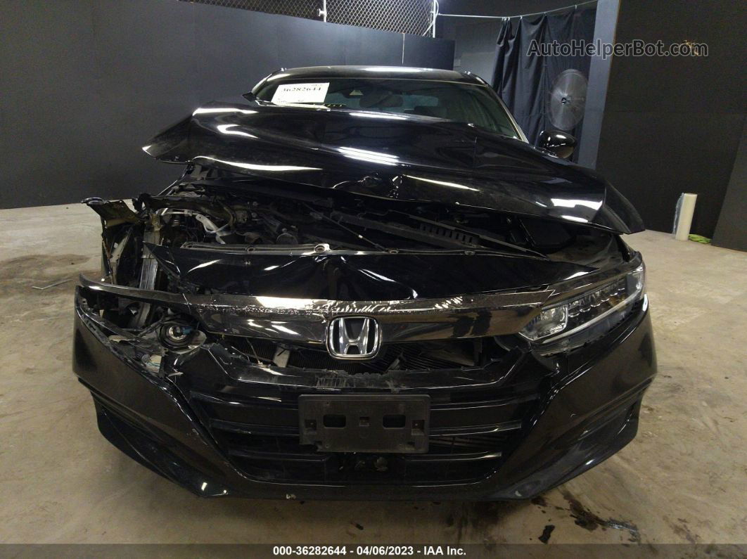 2019 Honda Accord Sport Black vin: 1HGCV1F32KA127630