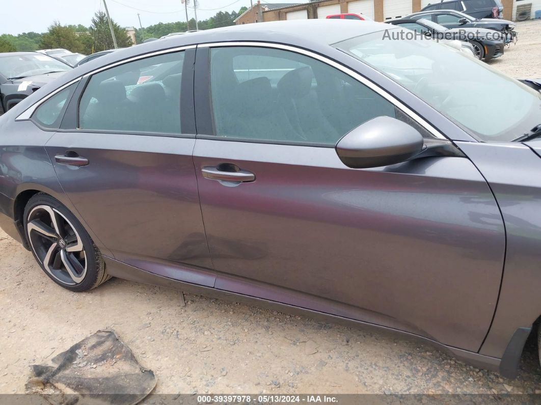 2019 Honda Accord Sport Gray vin: 1HGCV1F32KA162703