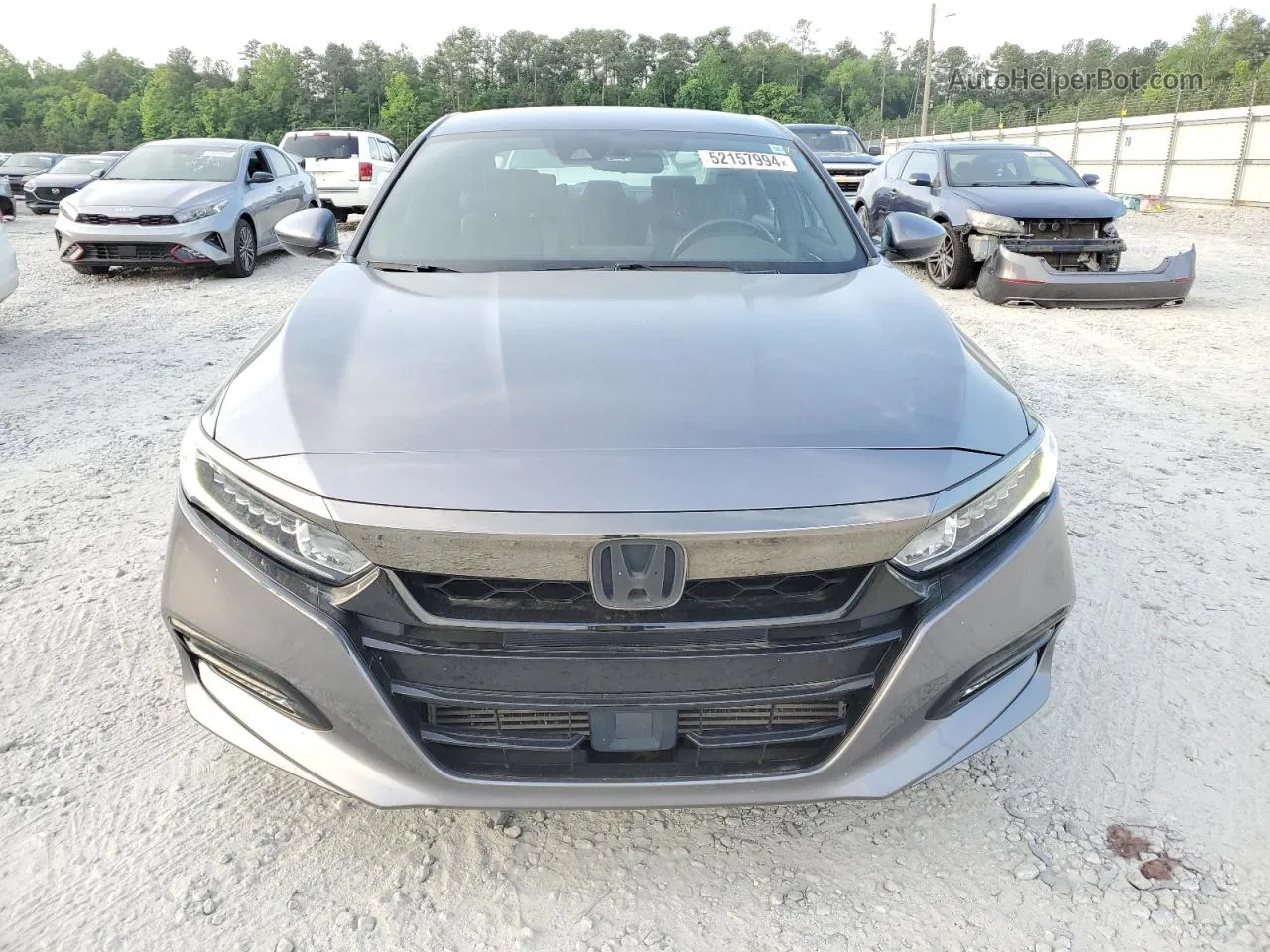 2019 Honda Accord Sport Gray vin: 1HGCV1F32KA162846