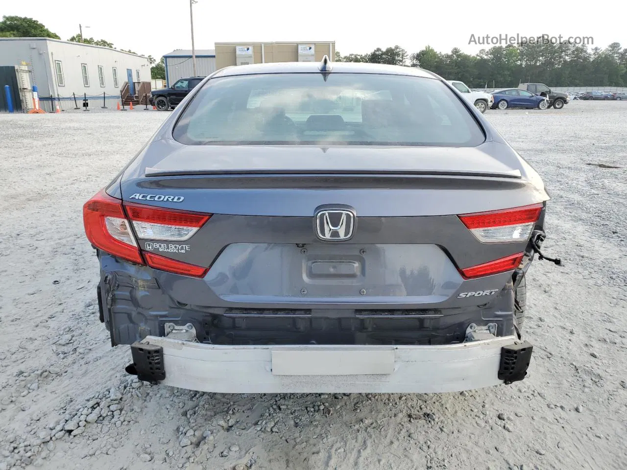 2019 Honda Accord Sport Gray vin: 1HGCV1F32KA162846