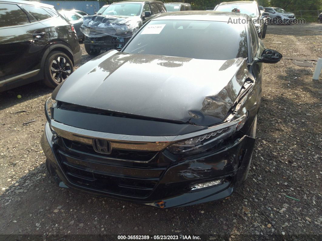 2019 Honda Accord Sedan Sport 1.5t Черный vin: 1HGCV1F32KA170820