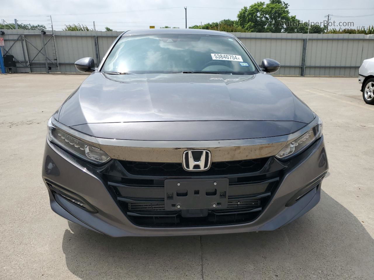 2019 Honda Accord Sport Gray vin: 1HGCV1F32KA174186