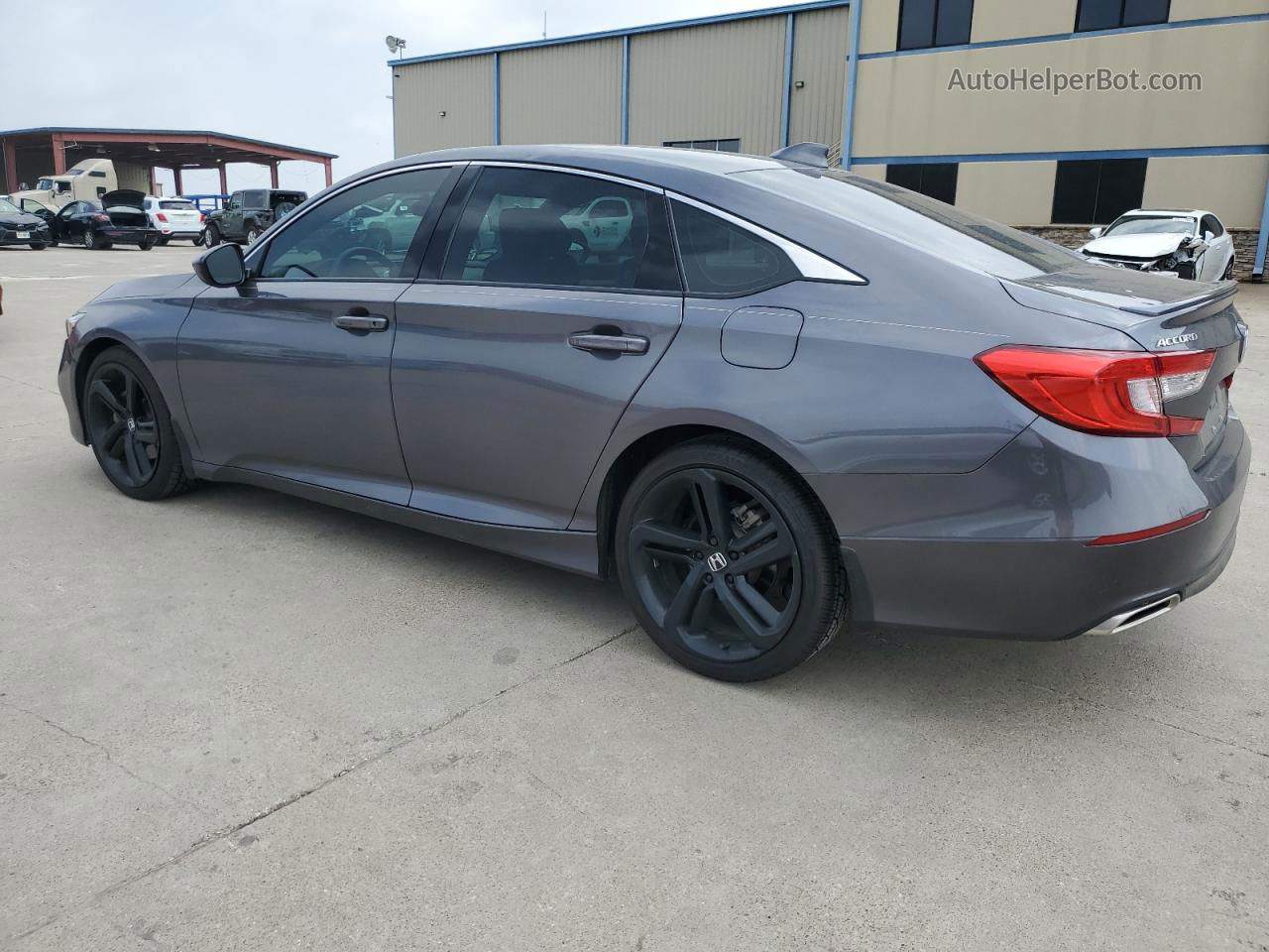 2019 Honda Accord Sport Gray vin: 1HGCV1F32KA174186