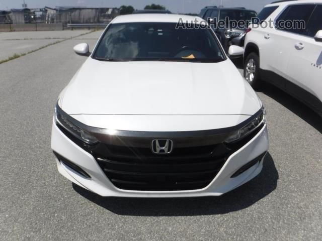 2020 Honda Accord Sedan Sport White vin: 1HGCV1F32LA031577