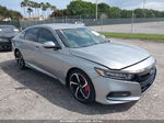 2020 Honda Accord Sport Silver vin: 1HGCV1F32LA054664