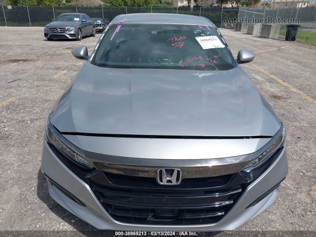 2020 Honda Accord Sport Silver vin: 1HGCV1F32LA054664