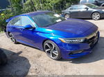 2020 Honda Accord Sedan Sport Blue vin: 1HGCV1F32LA127208