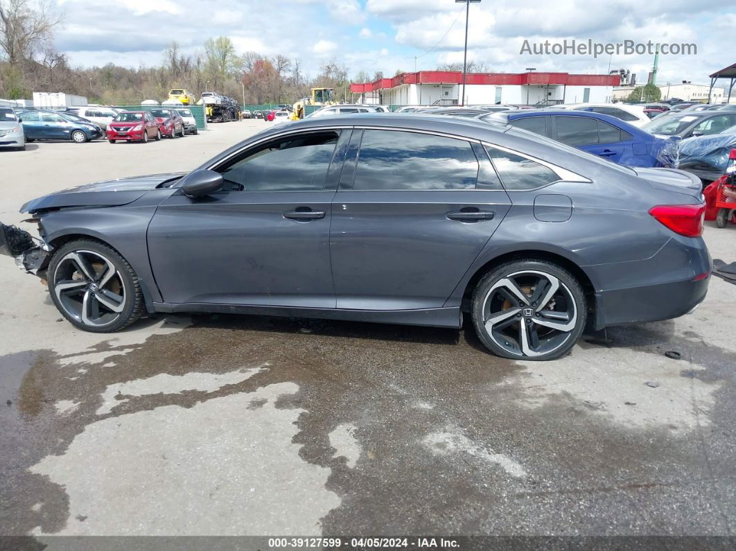 2020 Honda Accord Sport Gray vin: 1HGCV1F32LA143389