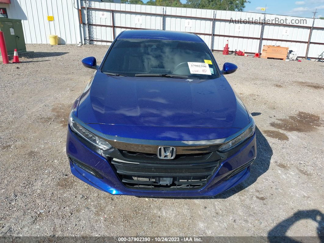 2020 Honda Accord Sedan Sport Blue vin: 1HGCV1F32LA148964