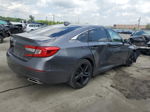 2018 Honda Accord Sport Gray vin: 1HGCV1F33JA012954