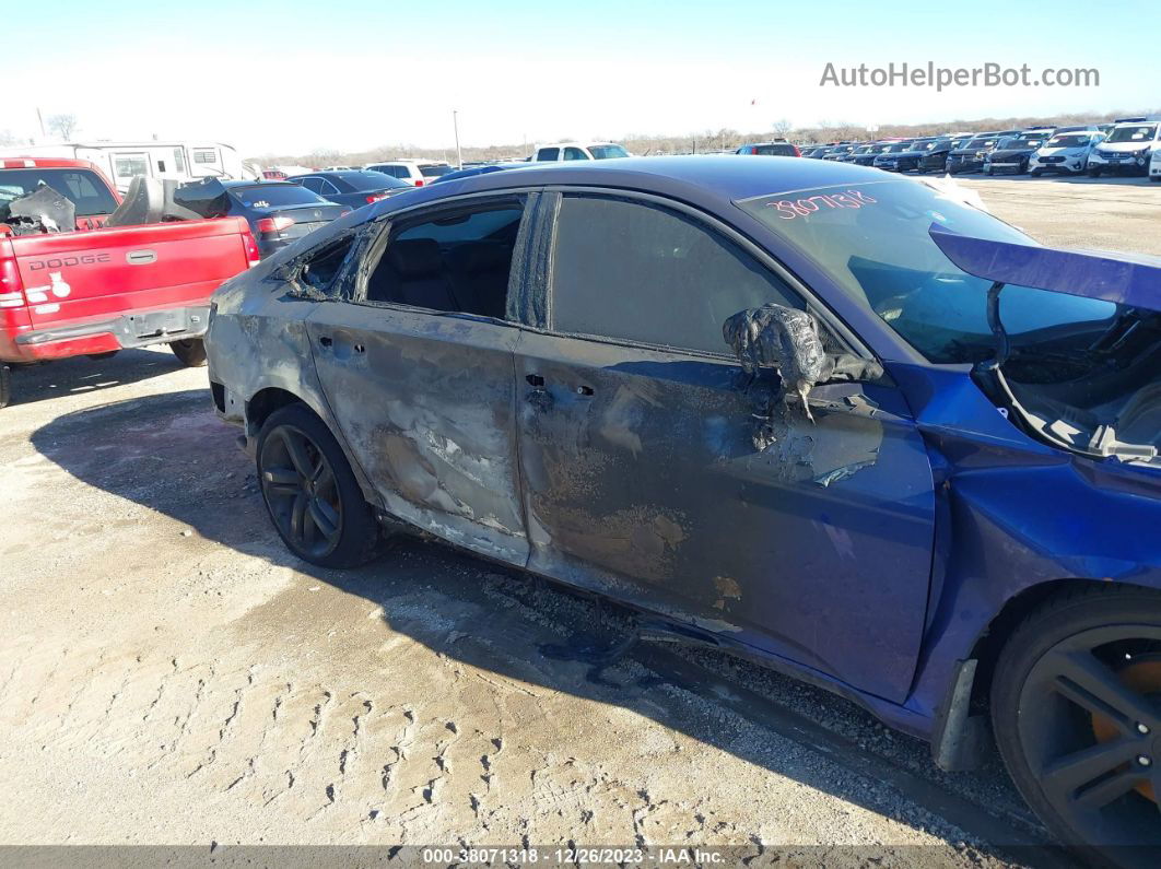 2018 Honda Accord Sport Blue vin: 1HGCV1F33JA029589