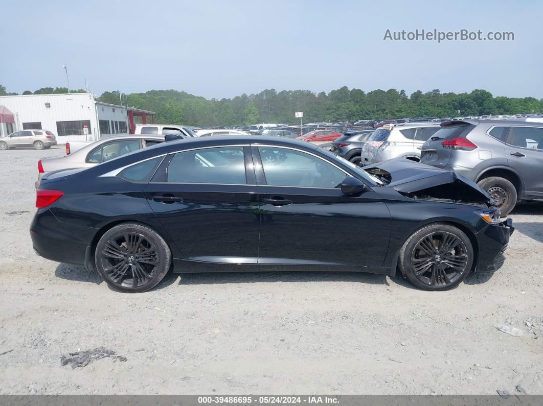 2018 Honda Accord Sport Black vin: 1HGCV1F33JA032248