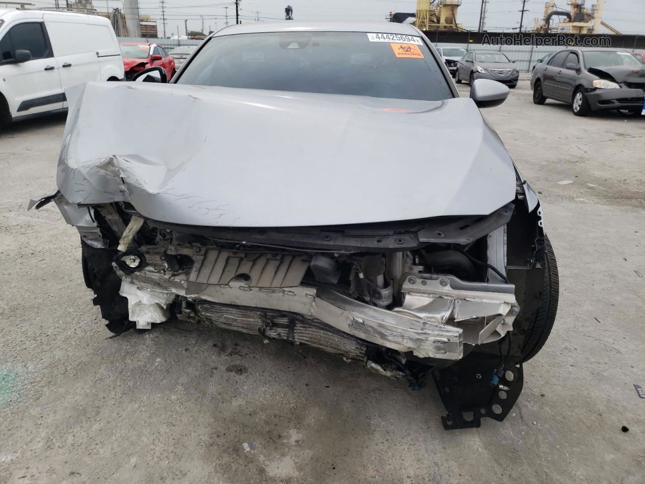 2018 Honda Accord Sport Silver vin: 1HGCV1F33JA078954