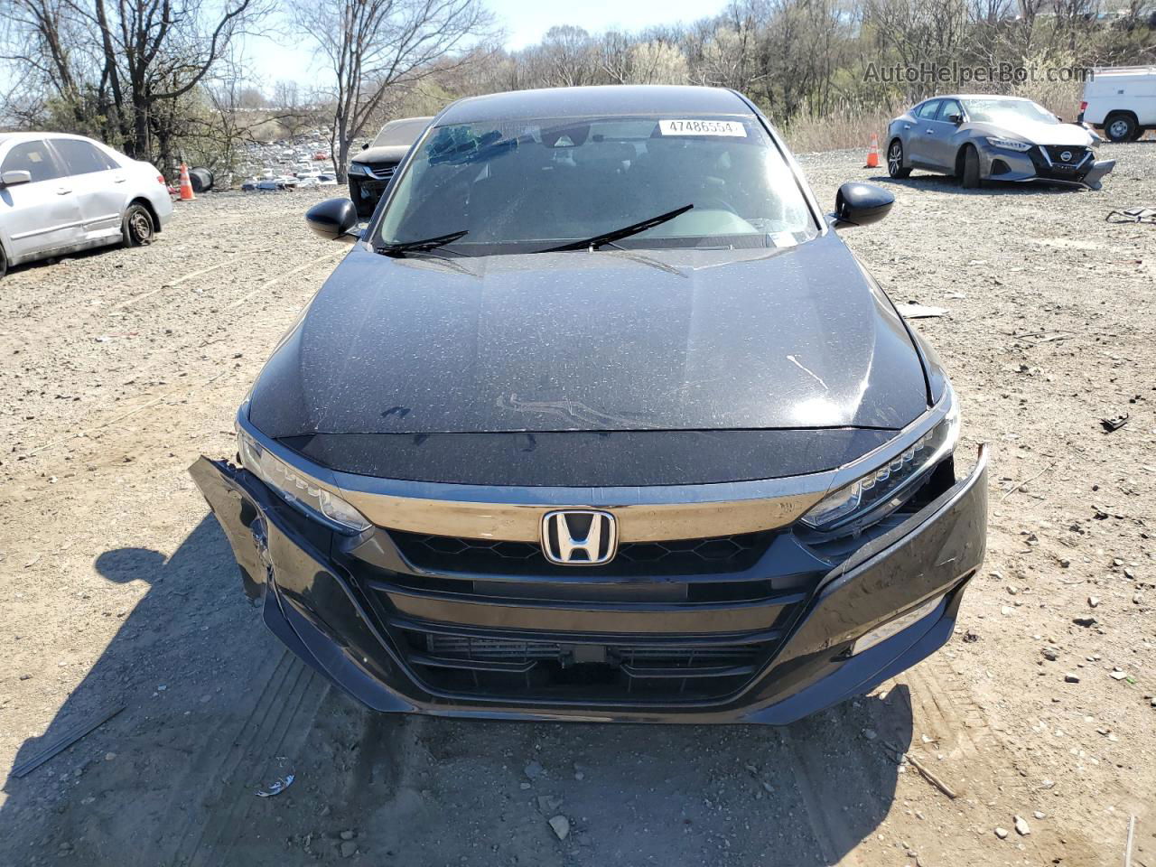 2018 Honda Accord Sport Black vin: 1HGCV1F33JA096080