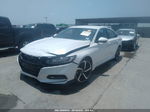 2018 Honda Accord Sport White vin: 1HGCV1F33JA161722