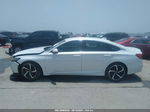 2018 Honda Accord Sport White vin: 1HGCV1F33JA161722