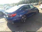 2018 Honda Accord Sedan Sport 1.5t Синий vin: 1HGCV1F33JA213432