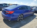 2018 Honda Accord Sport Blue vin: 1HGCV1F33JA238749