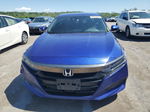 2018 Honda Accord Sport Blue vin: 1HGCV1F33JA238749