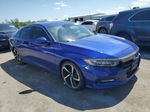 2018 Honda Accord Sport Blue vin: 1HGCV1F33JA238749