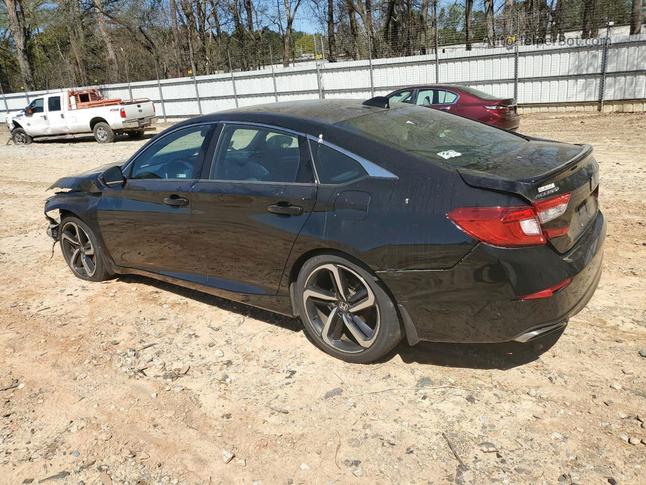 2018 Honda Accord Sport Black vin: 1HGCV1F33JA243952