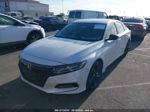 2018 Honda Accord Sedan Sport 1.5t White vin: 1HGCV1F33JA260525