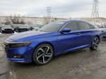 2019 Honda Accord Sport Blue vin: 1HGCV1F33KA054638