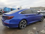 2019 Honda Accord Sport Blue vin: 1HGCV1F33KA054638