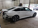 2019 Honda Accord Sport White vin: 1HGCV1F33KA057278