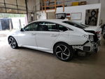 2019 Honda Accord Sport White vin: 1HGCV1F33KA057278