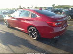 2019 Honda Accord Sedan Sport 1.5t Red vin: 1HGCV1F33KA101120