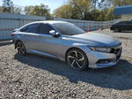 2019 Honda Accord Sport Silver vin: 1HGCV1F33KA151659