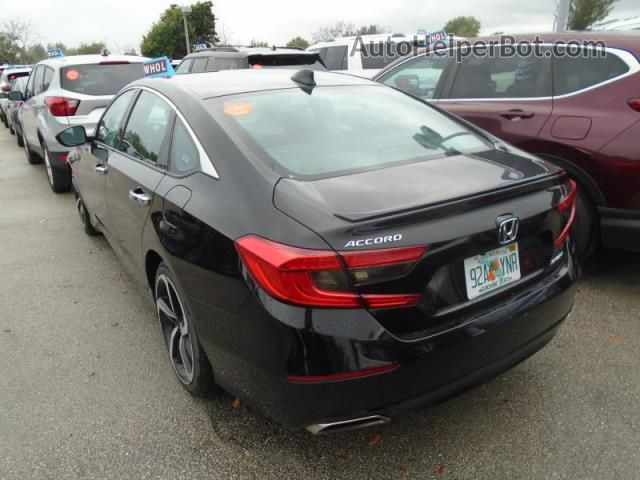 2020 Honda Accord Sedan Sport Black vin: 1HGCV1F33LA024427