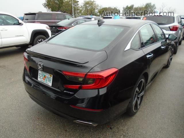 2020 Honda Accord Sedan Sport Black vin: 1HGCV1F33LA024427