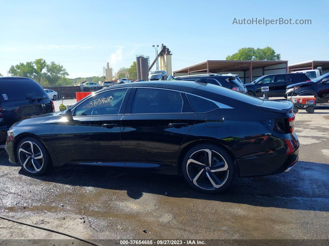 2020 Honda Accord Sedan Sport Black vin: 1HGCV1F33LA040613