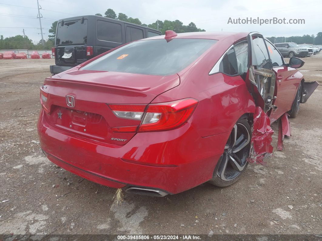 2020 Honda Accord Sport Red vin: 1HGCV1F33LA086992