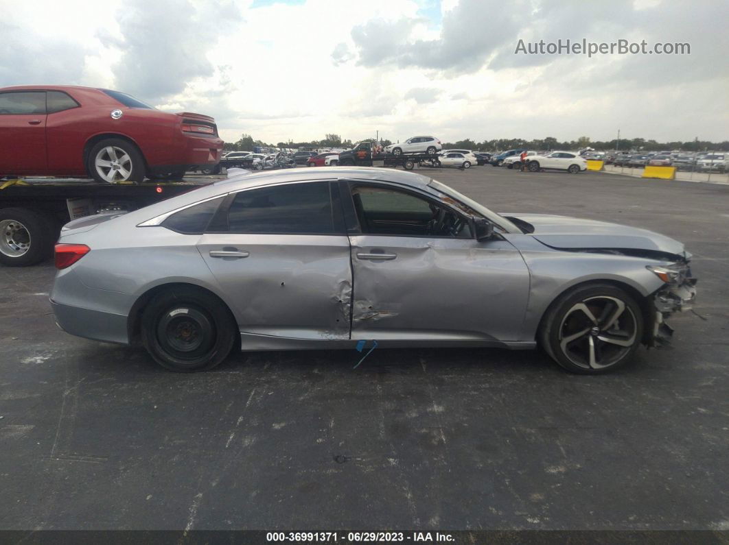 2020 Honda Accord Sedan Sport Silver vin: 1HGCV1F33LA136581