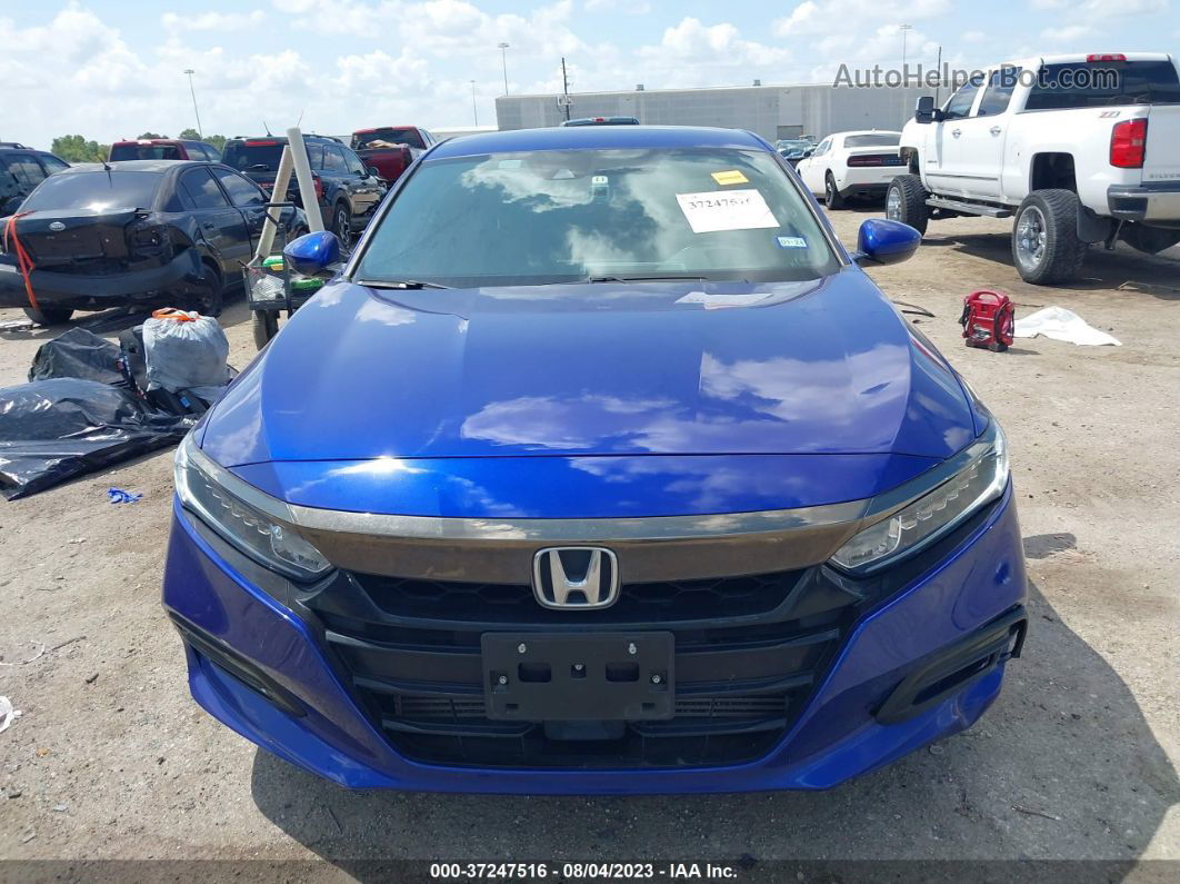 2020 Honda Accord Sedan Sport Blue vin: 1HGCV1F33LA149962