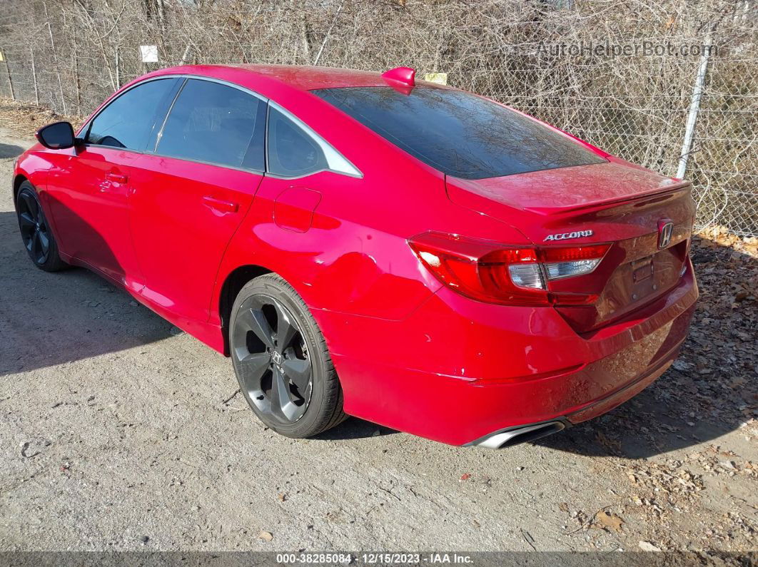 2018 Honda Accord Sport Red vin: 1HGCV1F34JA082818