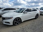 2018 Honda Accord Sport White vin: 1HGCV1F34JA101271