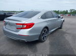 2018 Honda Accord Sport Серебряный vin: 1HGCV1F34JA126994