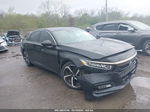 2019 Honda Accord Sport Черный vin: 1HGCV1F34KA004444