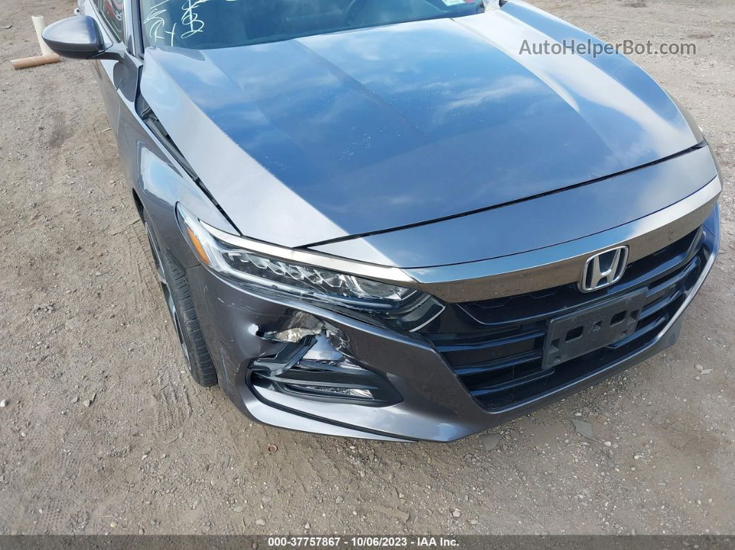 2019 Honda Accord Sedan Sport 1.5t Серый vin: 1HGCV1F34KA048217