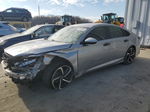 2019 Honda Accord Sport Silver vin: 1HGCV1F34KA057788