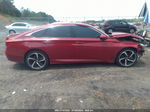 2019 Honda Accord Sedan Sport 1.5t Red vin: 1HGCV1F34KA072128