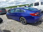 2019 Honda Accord Sport Blue vin: 1HGCV1F34KA139469