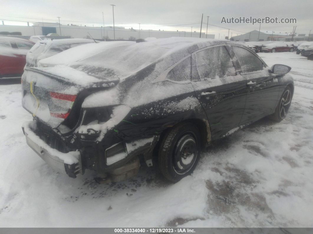 2019 Honda Accord Sport Black vin: 1HGCV1F34KA148267