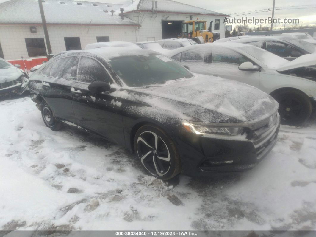 2019 Honda Accord Sport Black vin: 1HGCV1F34KA148267