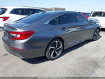 2019 Honda Accord Sport Gray vin: 1HGCV1F34KA148804